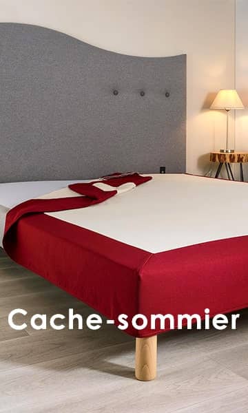 cache-sommier, chambre, déco